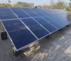 400 kW rooftop solar plant built by Redstar at VGU, Jaipur